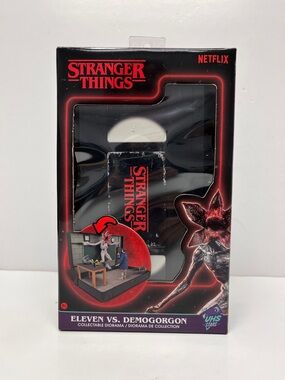 Netflix Stranger Things Black and Red Collectible Diorama Box